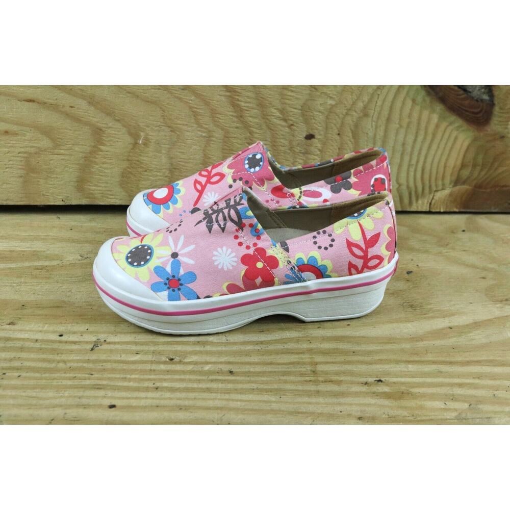 Dansko Clogs Girls 12 Vegan Vesta Girls Floral Multicolor Slip On 30 Shoes